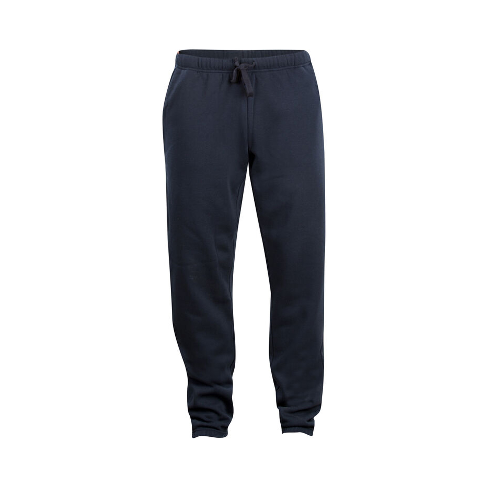 Jogginghose Unisex Basic Pants in Dunkelmarine mit Seitentaschen, Vorderansicht