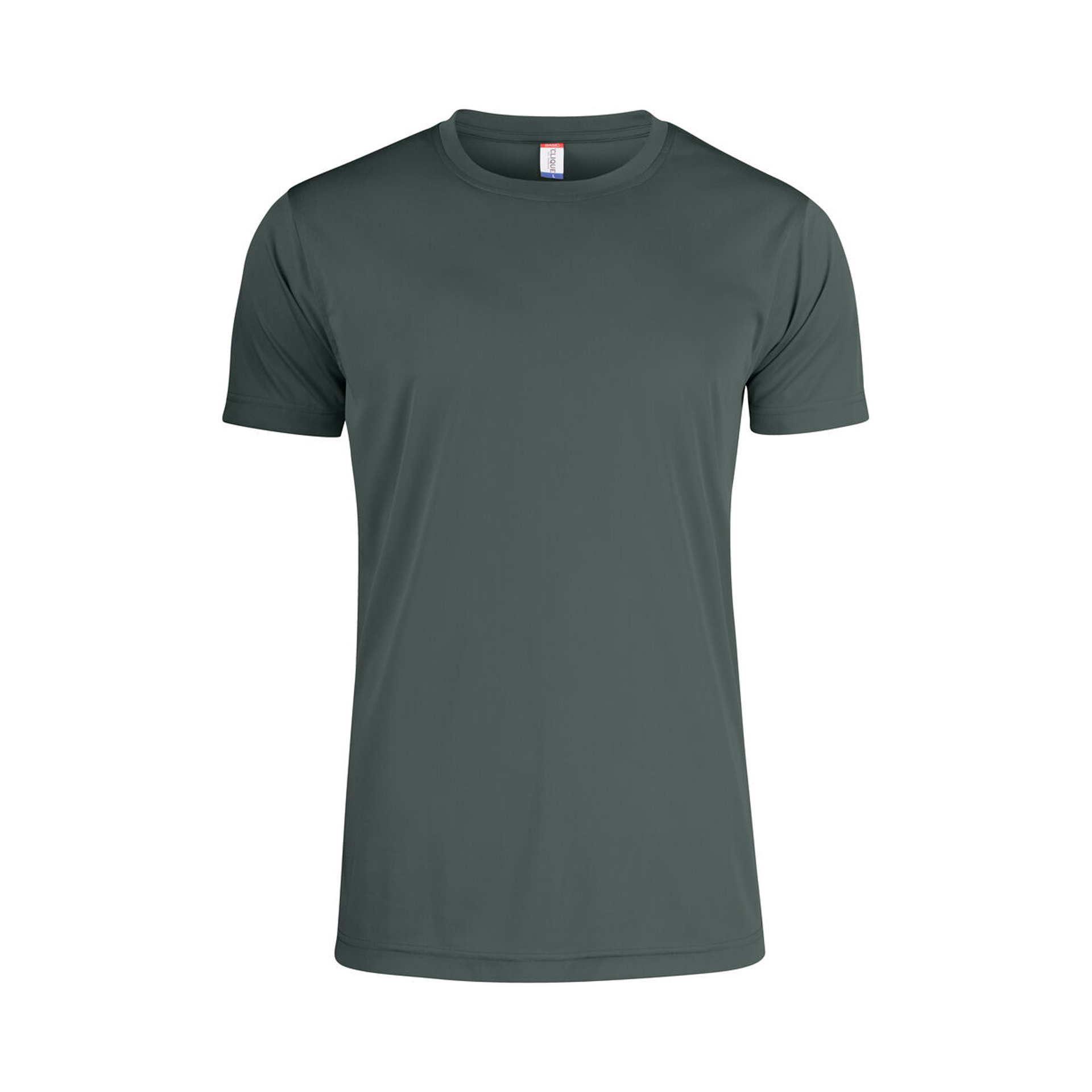 T-Shirt Herren Basic Active-T in Pistole aus Interlock, Vorderansicht