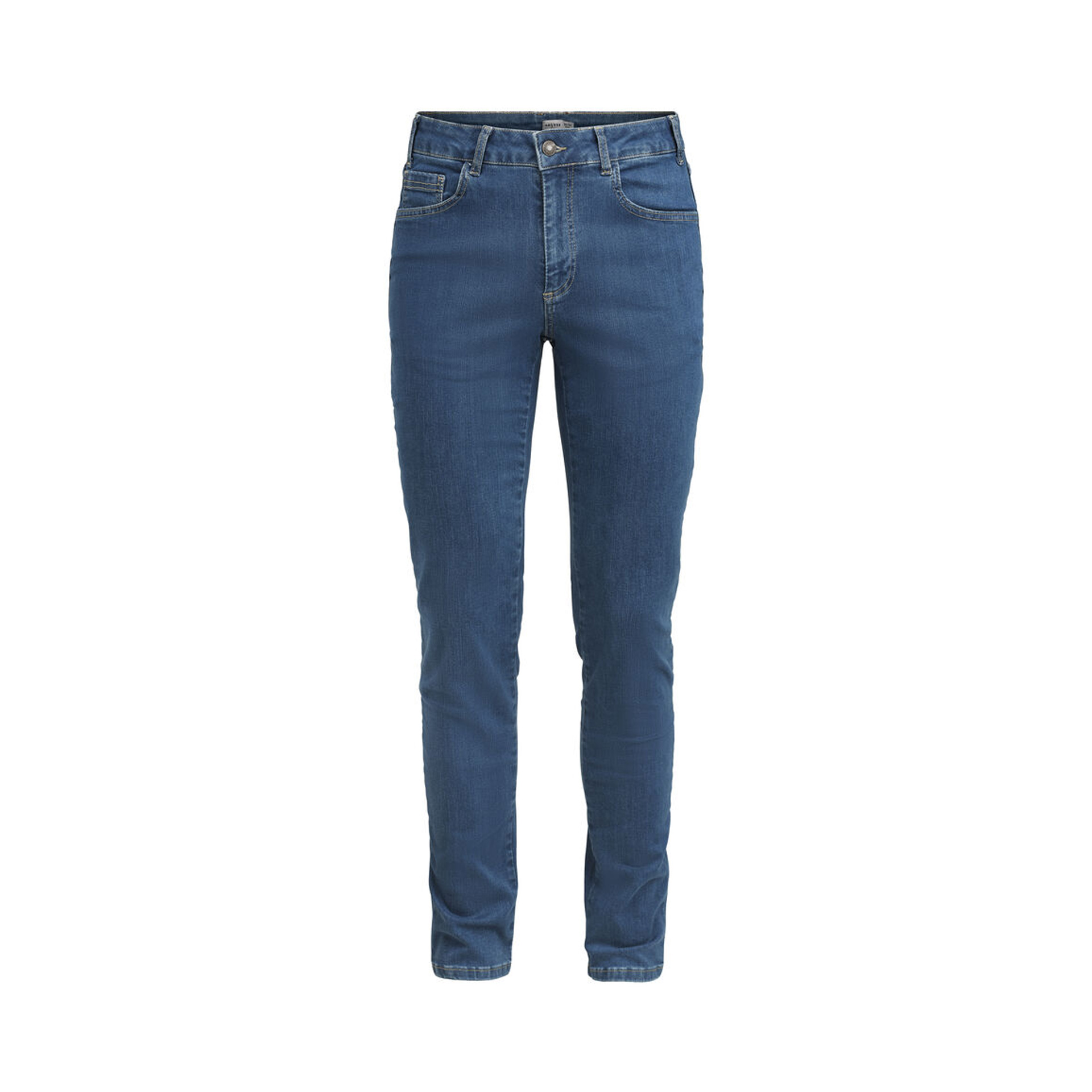 Hose Herren Atlantis in Helles Denim, Stretch-Jeans in moderner Passform, Vorderansicht