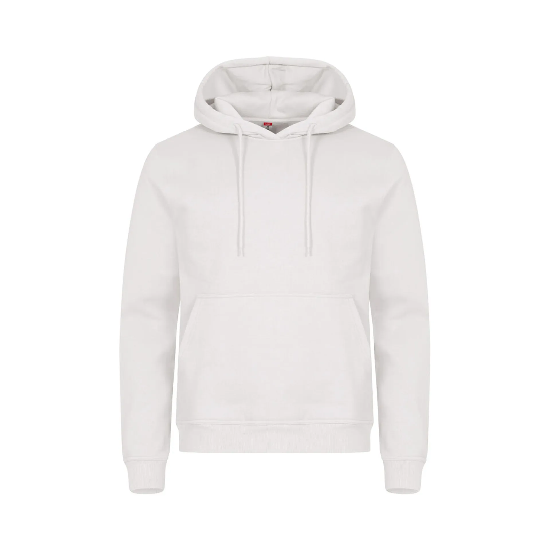 Unisex Hoodie Miami Hoody in Eierschale mit Kängurutasche, Vorderansicht